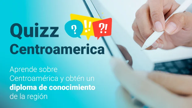 Quiz Centroamérica. Aprende sobre Centroamérica.